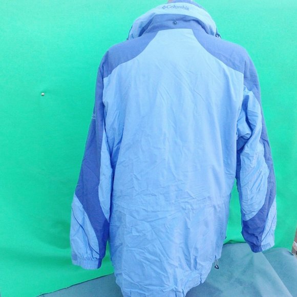 COLUMBIA  women's  3 in1 interchange blue  coat jacket size--M - Picture 4 of 6